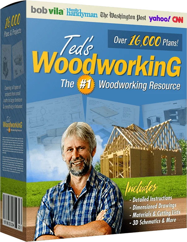 TedsWoodworking 16000 Woodworking Plans